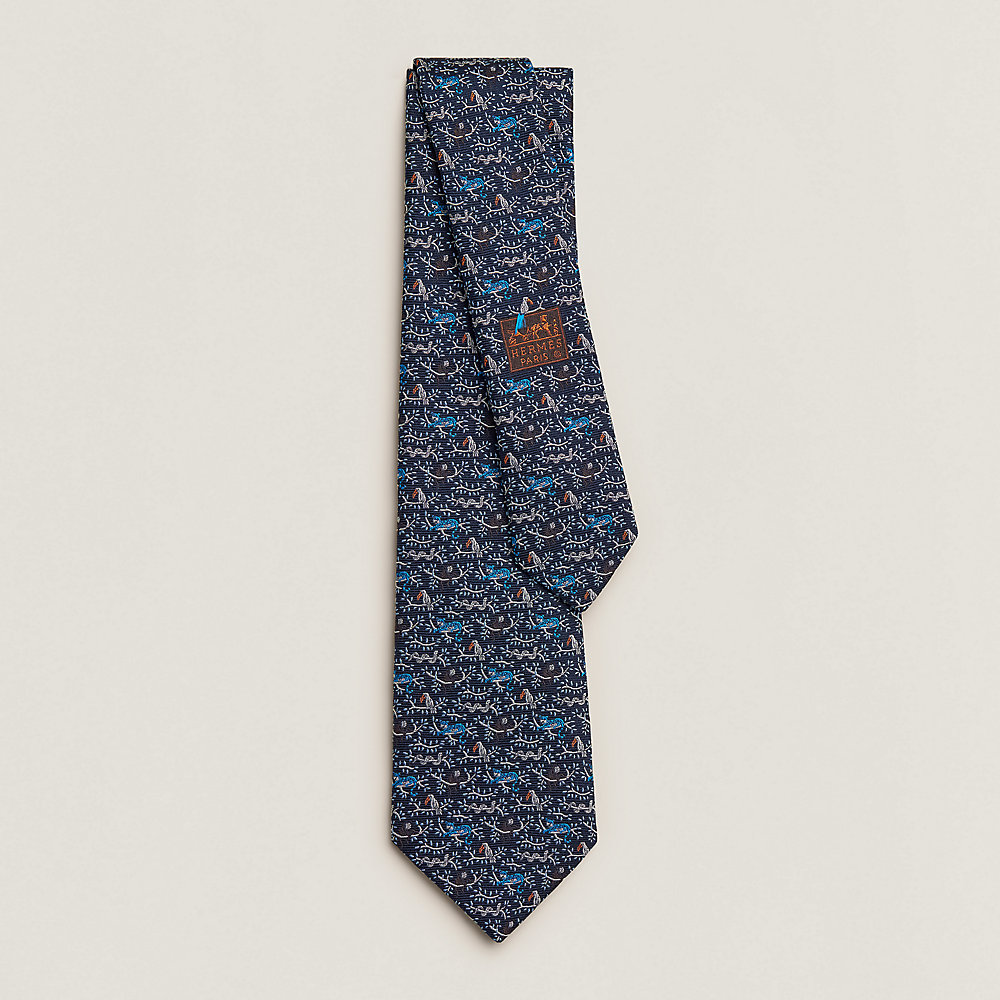 Tie 7 Jungle tie | Hermès Canada